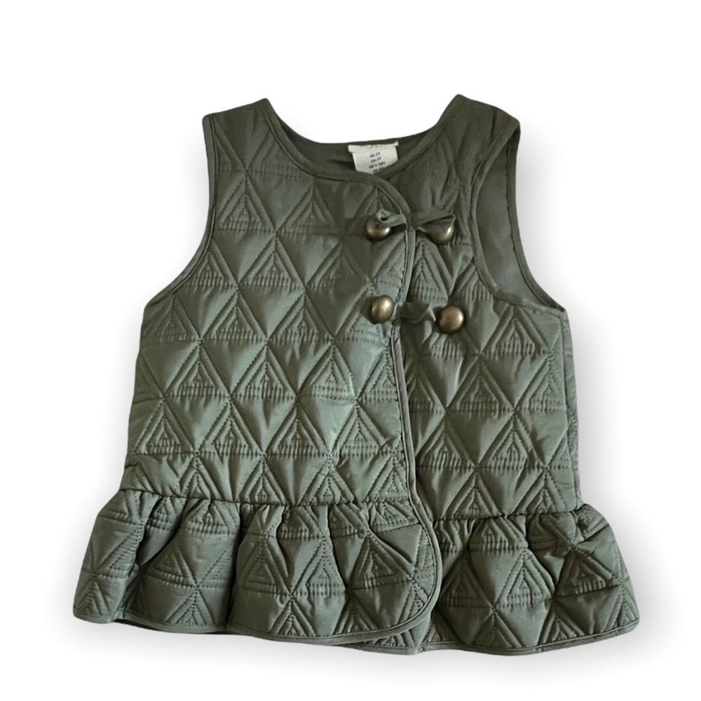 Toddler top, size2T color green